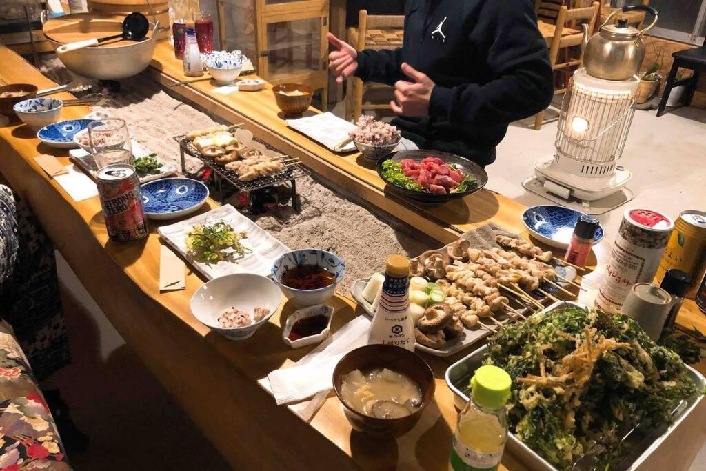 ゲストハウス+カフェわ　１日１組限定！ 築１００年の農家の古民家で宿泊体験、薪でお風呂沸かせます。焚き火もできます。 Kannami Exteriér fotografie