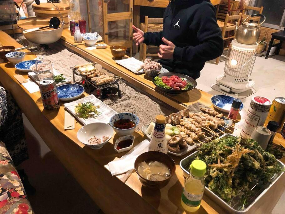 ゲストハウス+カフェわ　１日１組限定！ 築１００年の農家の古民家で宿泊体験、薪でお風呂沸かせます。焚き火もできます。 Kannami Exteriér fotografie